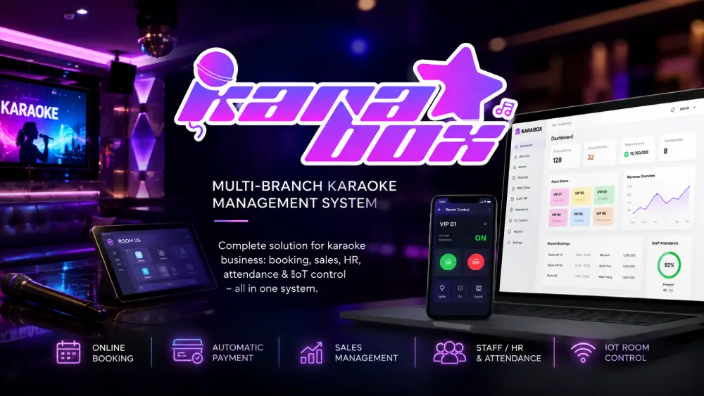 Karabox — Multi-branch Karaoke Management System