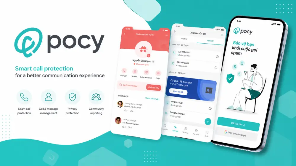 Pocy — AI Spam Call & Message Blocker